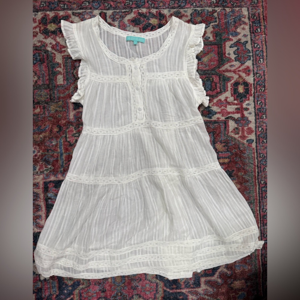 Melissa Odabash White Lace Top